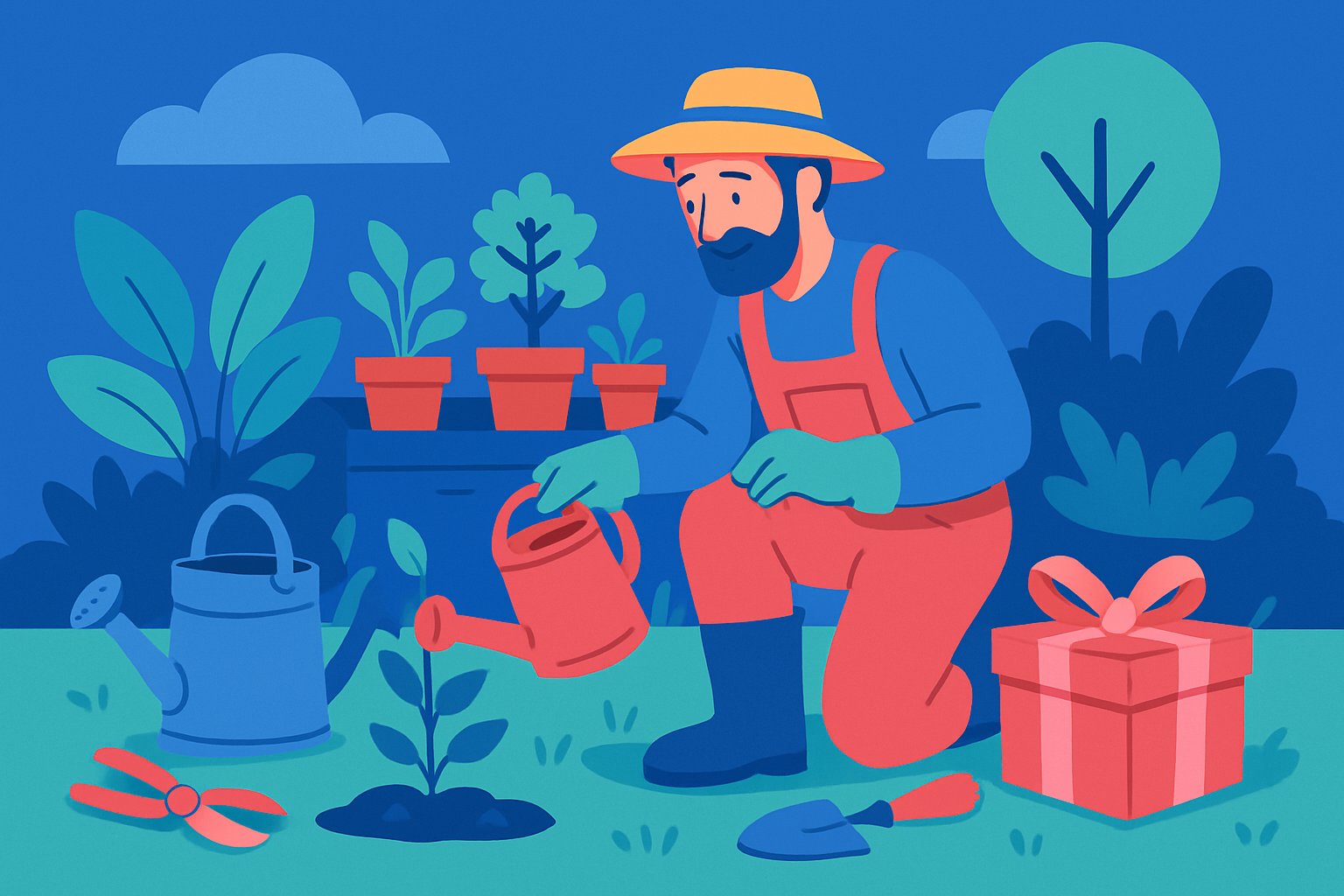 Les meilleurs cadeaux originaux pour un jardinier