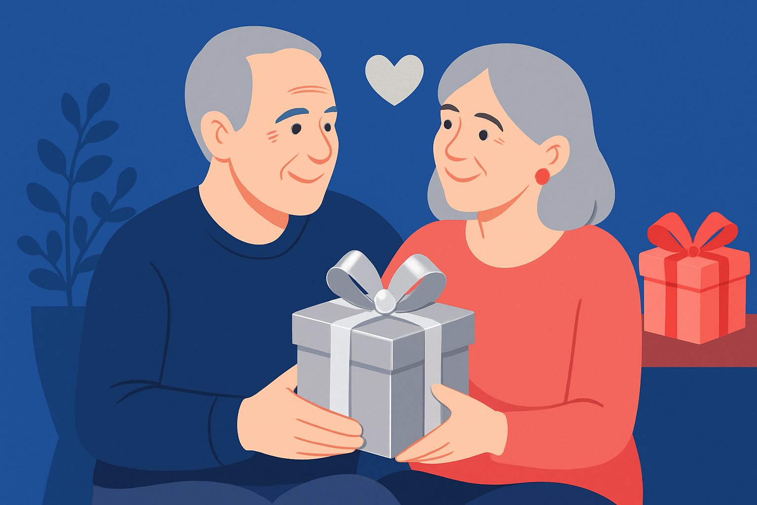 Quel cadeau offrir pour des noces d'argent ?
