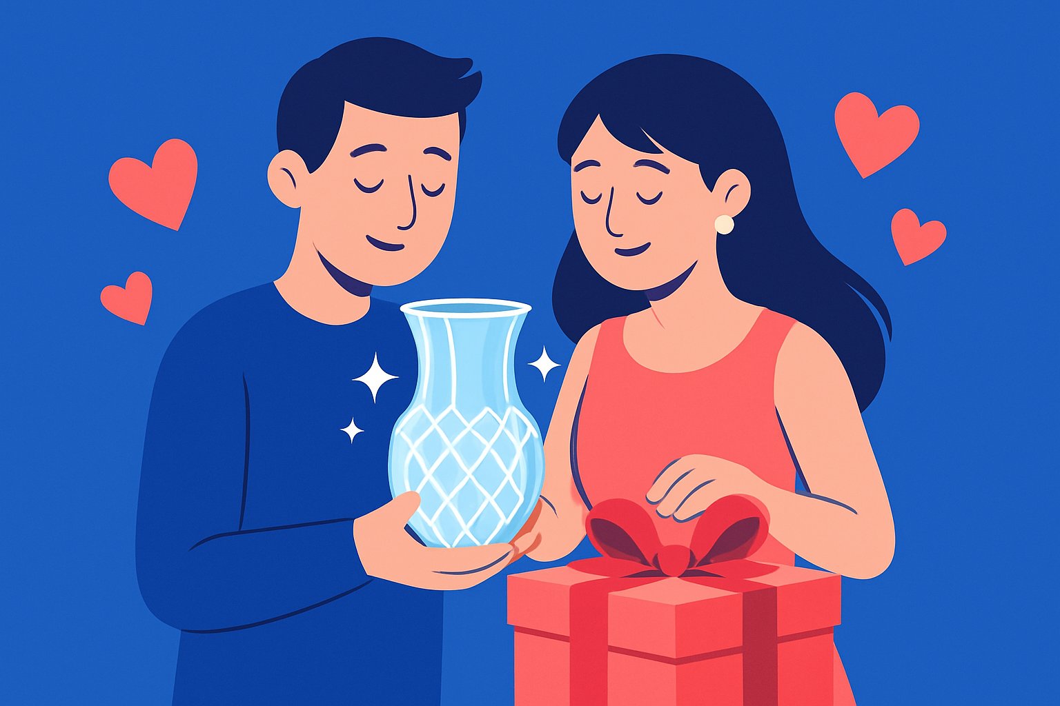 Quel cadeau offrir pour des noces de cristal ?
