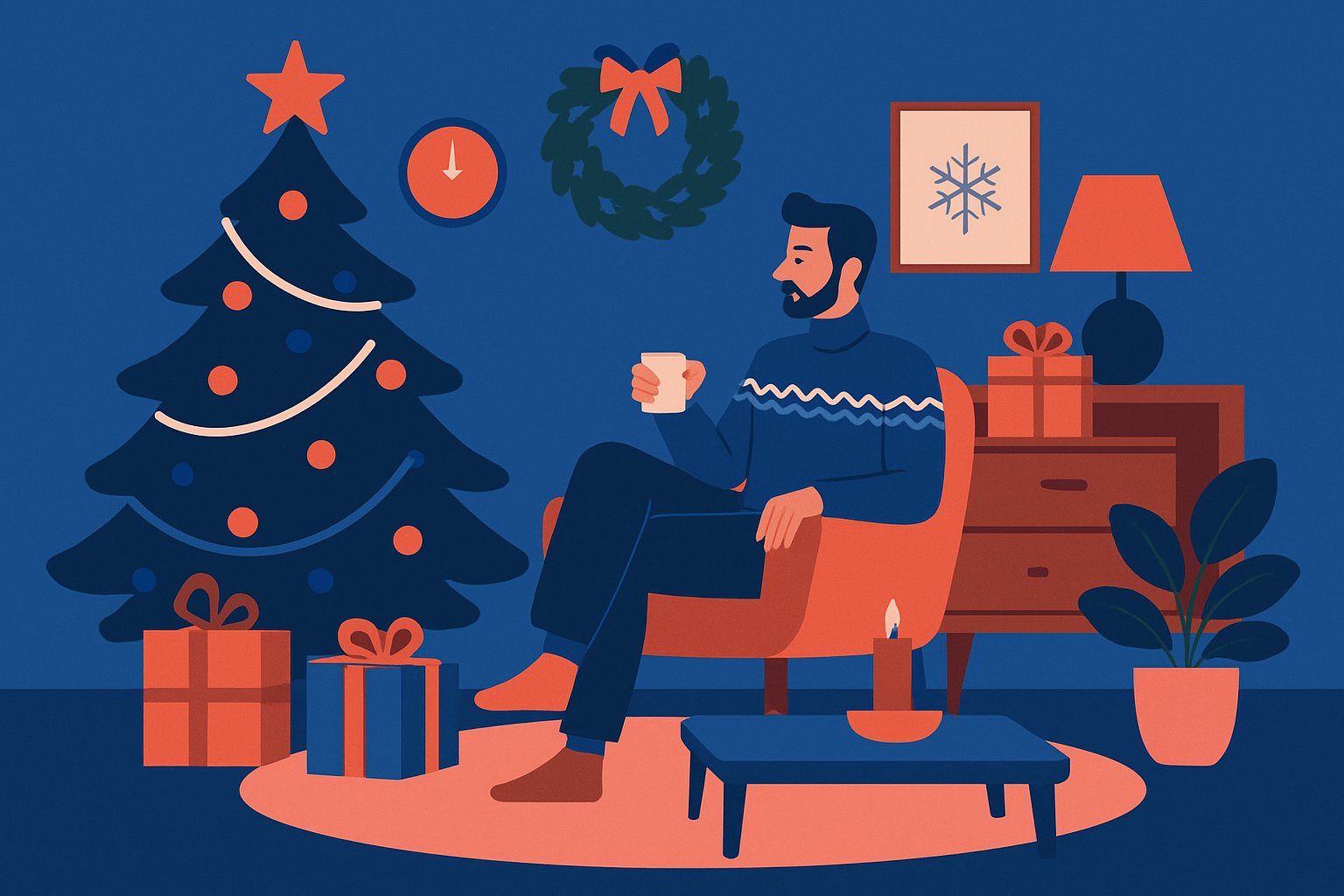 Les tendances déco homme incontournables pour Noël cette année
