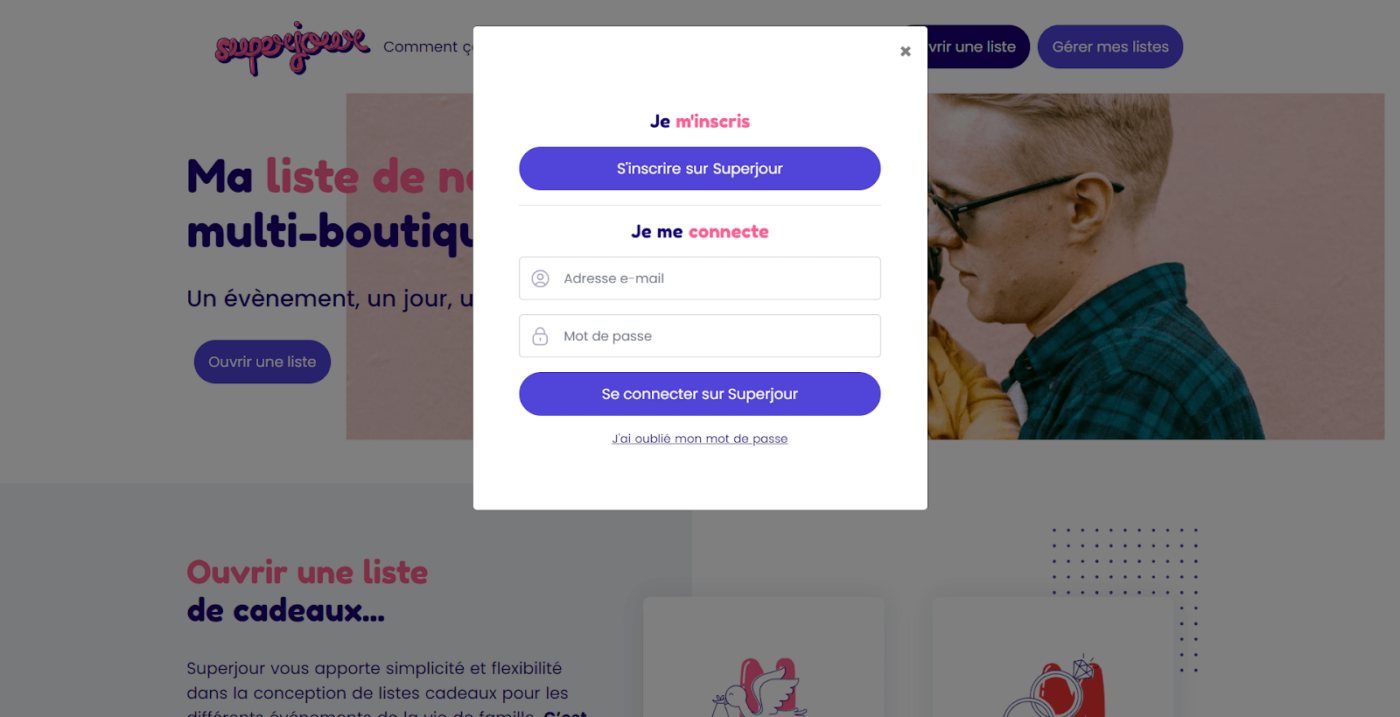 inscription superjour