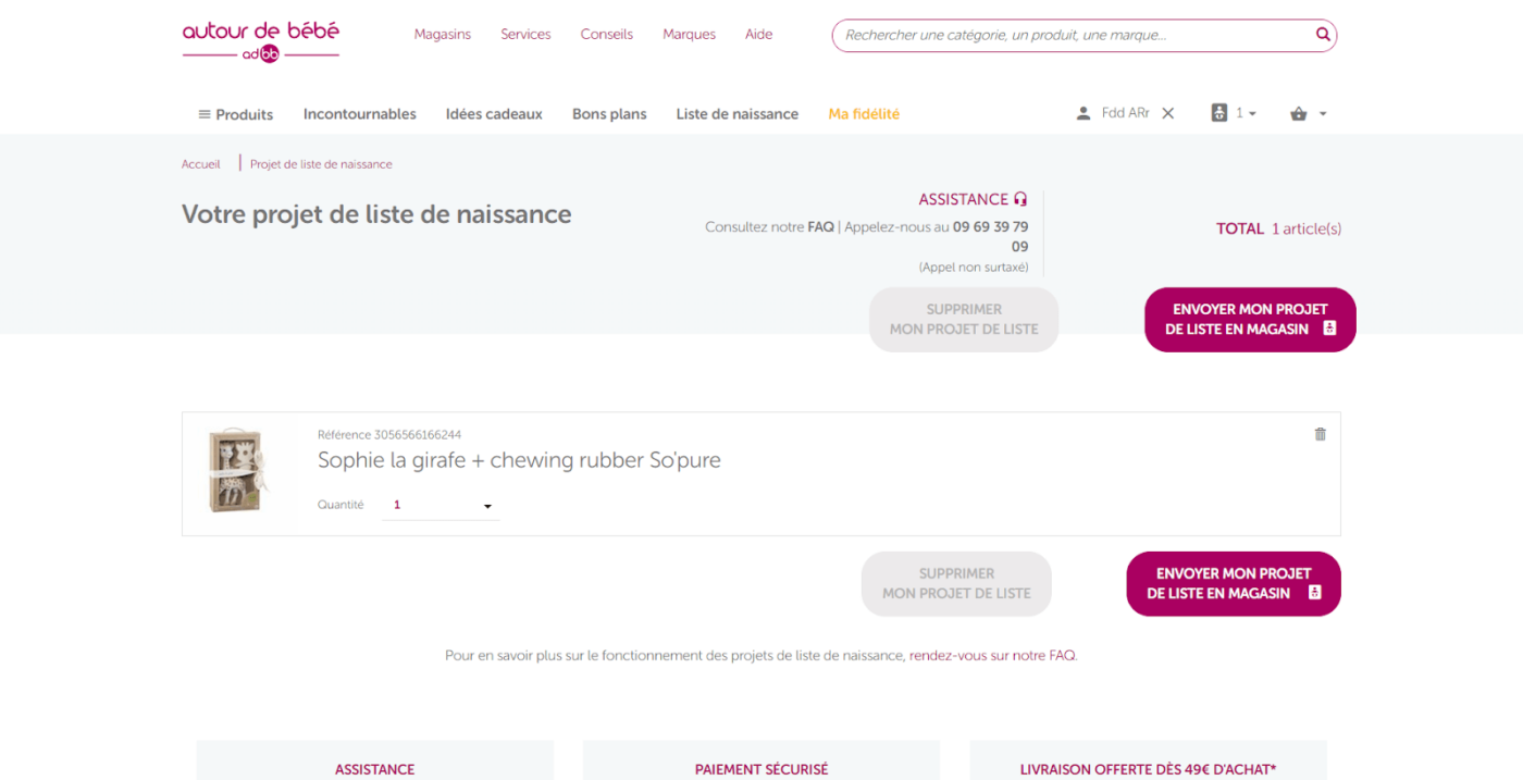liste de naissance autourdebebe