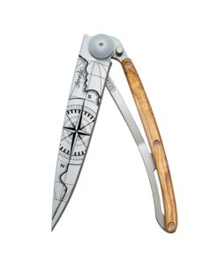 couteau gravé