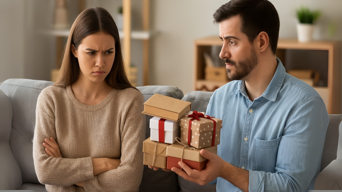 Voici les 7 cadeaux qui font passer un homme pour un radin aux yeux de sa partenaire et de toute la famille