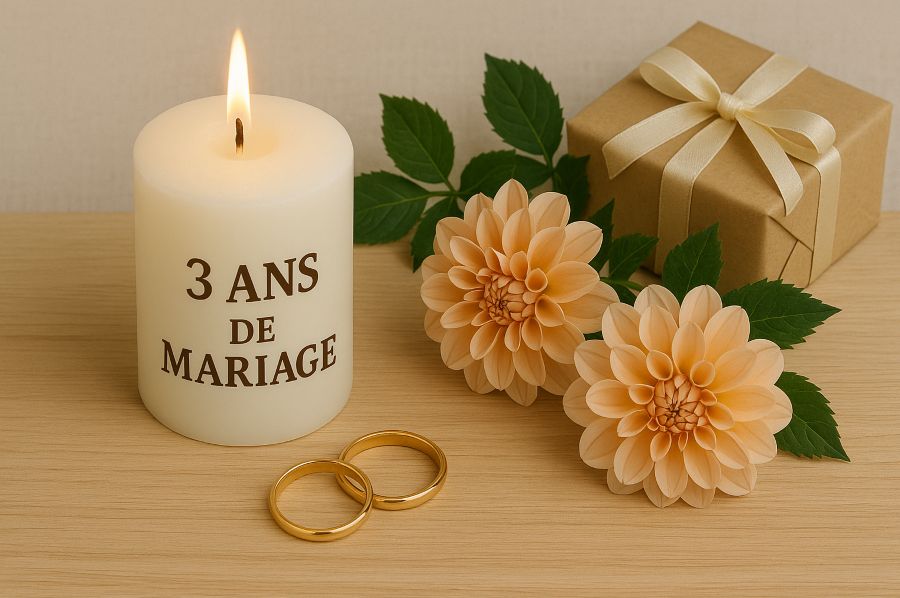 idées cadeaux noces de froment 3 ans de mariage