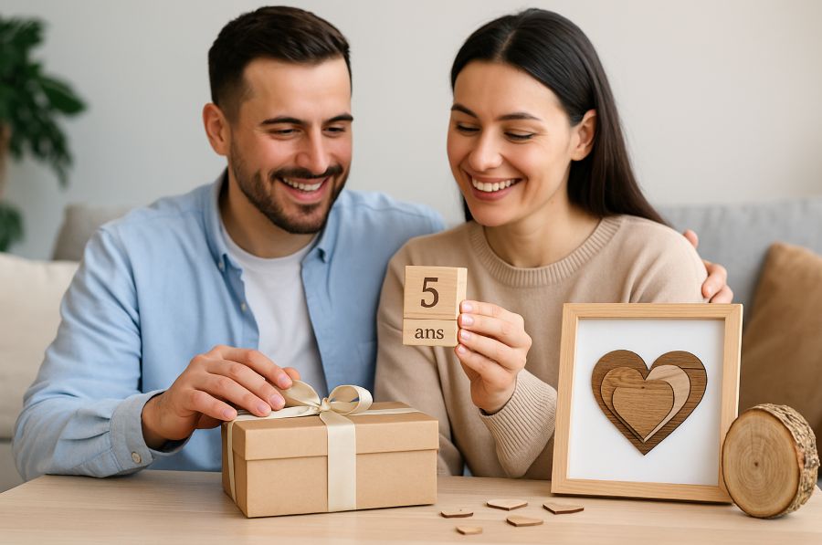 idees cadeau 5 ans de mariage
