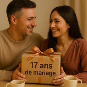 idées cadeaux 17 ans de mariage