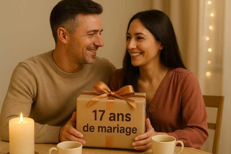 idées cadeaux 17 ans de mariage