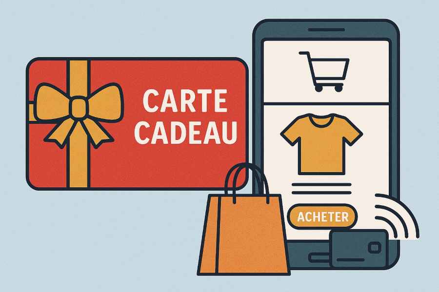 carte cadeau adaptée à la consommation actuelle