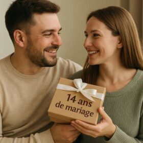 idées cadeau 14 ans de mariage